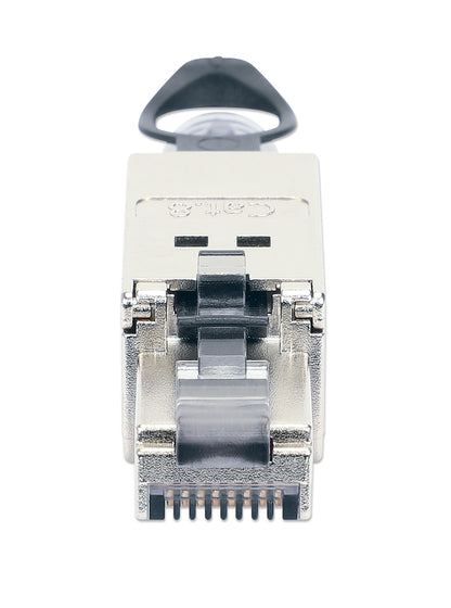 Cat8.1 40G Shielded Toolless RJ45 Modular Field Termination Plug with Pull-ring Release Image 3