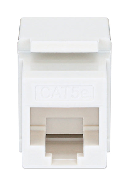 Cat5e Slim Punch-Down Keystone Jack, White Image 3