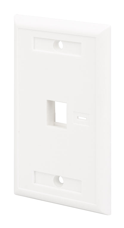 1-Outlet Keystone Wall Plate (Faceplate) Image 1