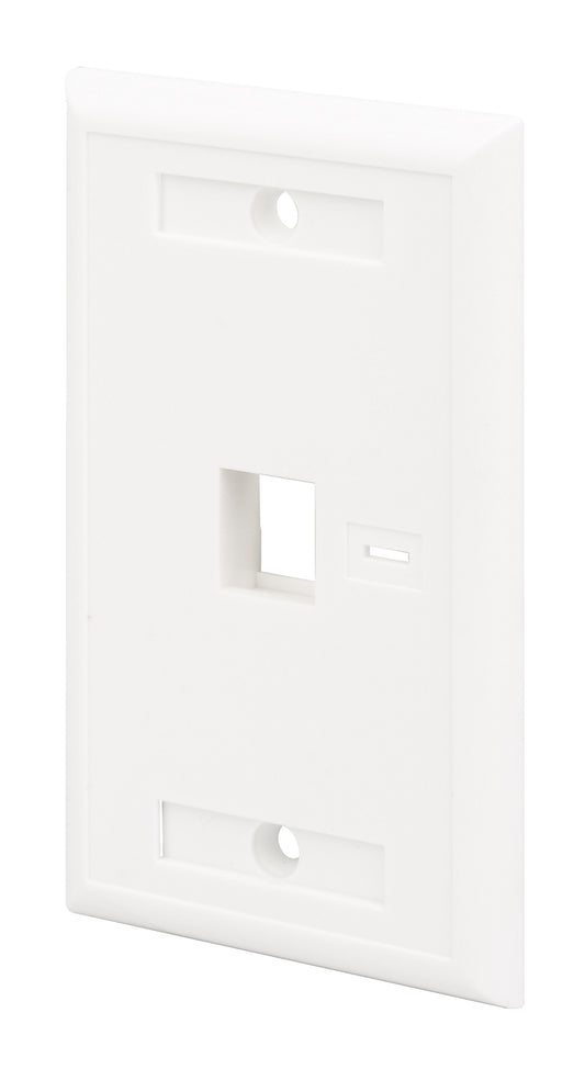 1-Outlet Keystone Wall Plate (Faceplate) Image 1