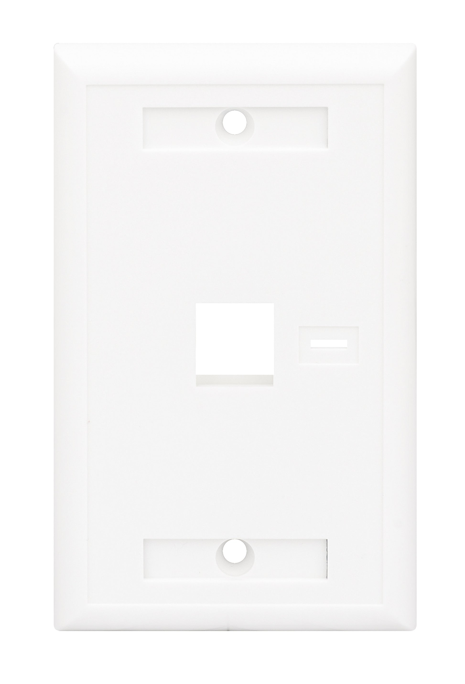 1-Outlet Keystone Wall Plate (Faceplate) Image 4