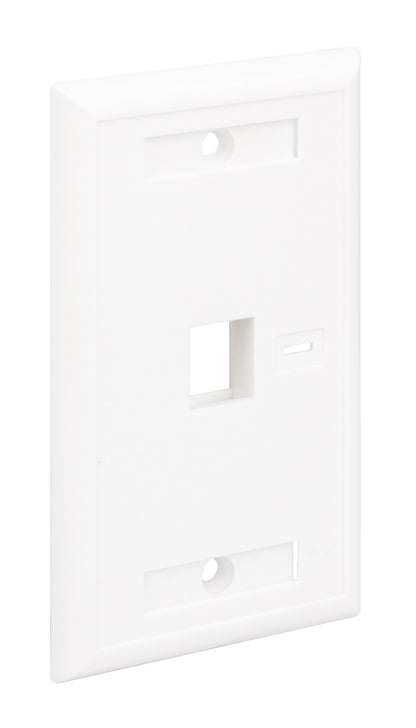 1-Outlet Keystone Wall Plate (Faceplate) Image 5