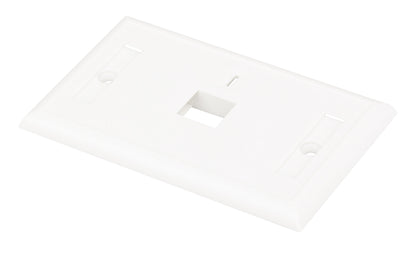 1-Outlet Keystone Wall Plate (Faceplate) Image 7