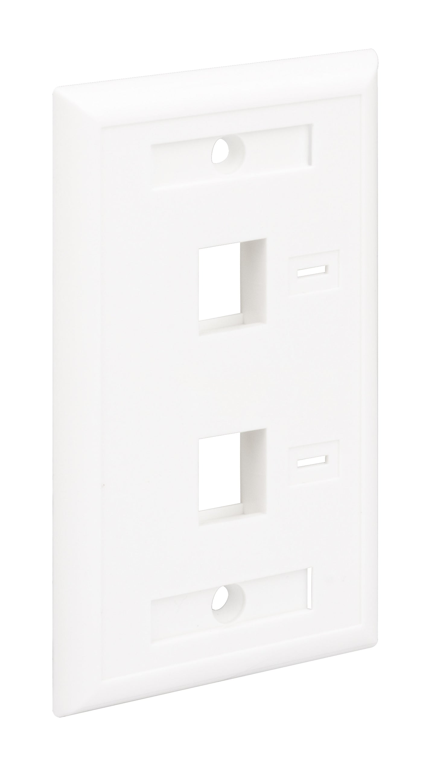 2-Outlet Keystone Wall Plate (Faceplate) Image 5