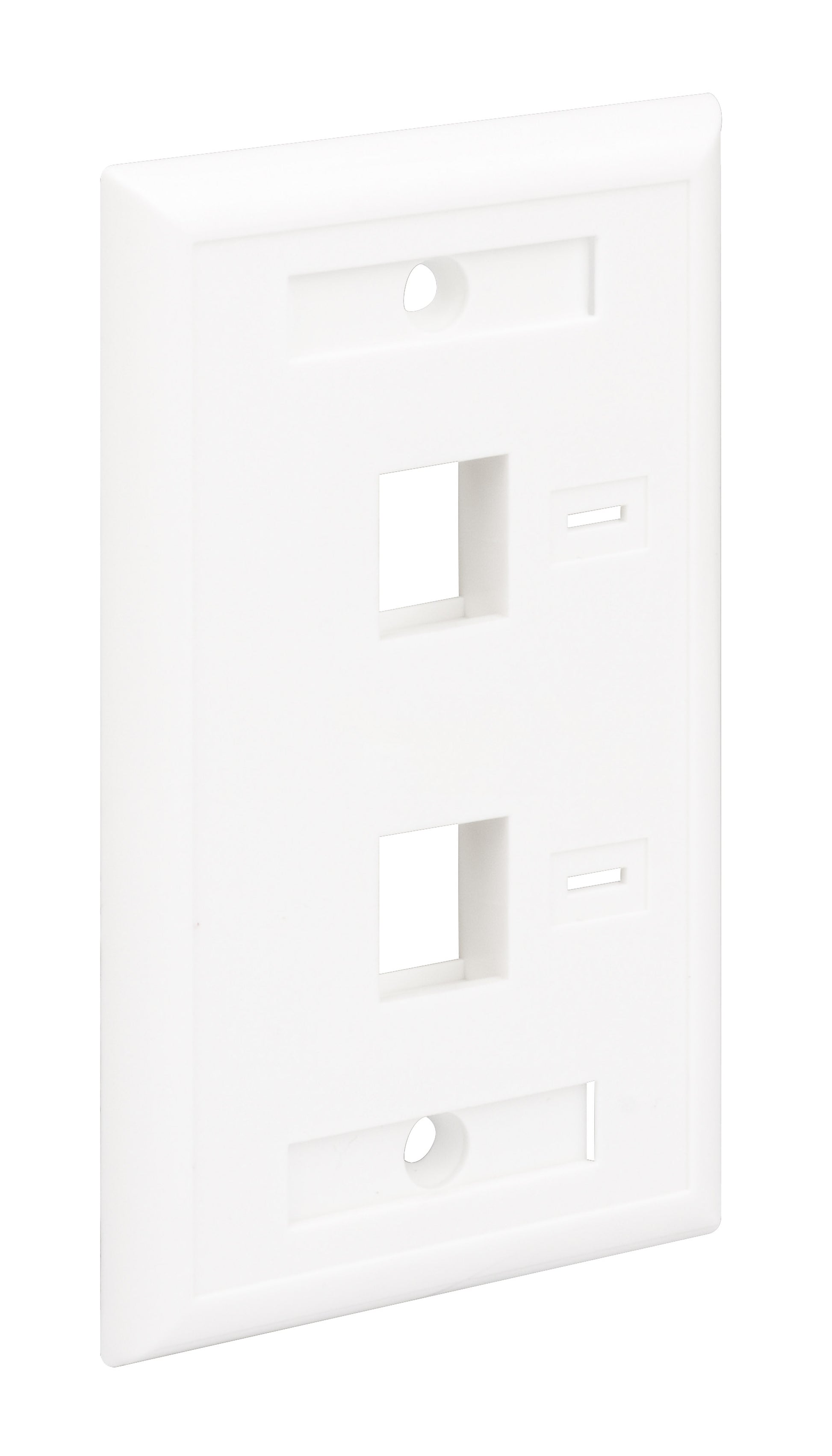 2-Outlet Keystone Wall Plate (Faceplate) Image 5