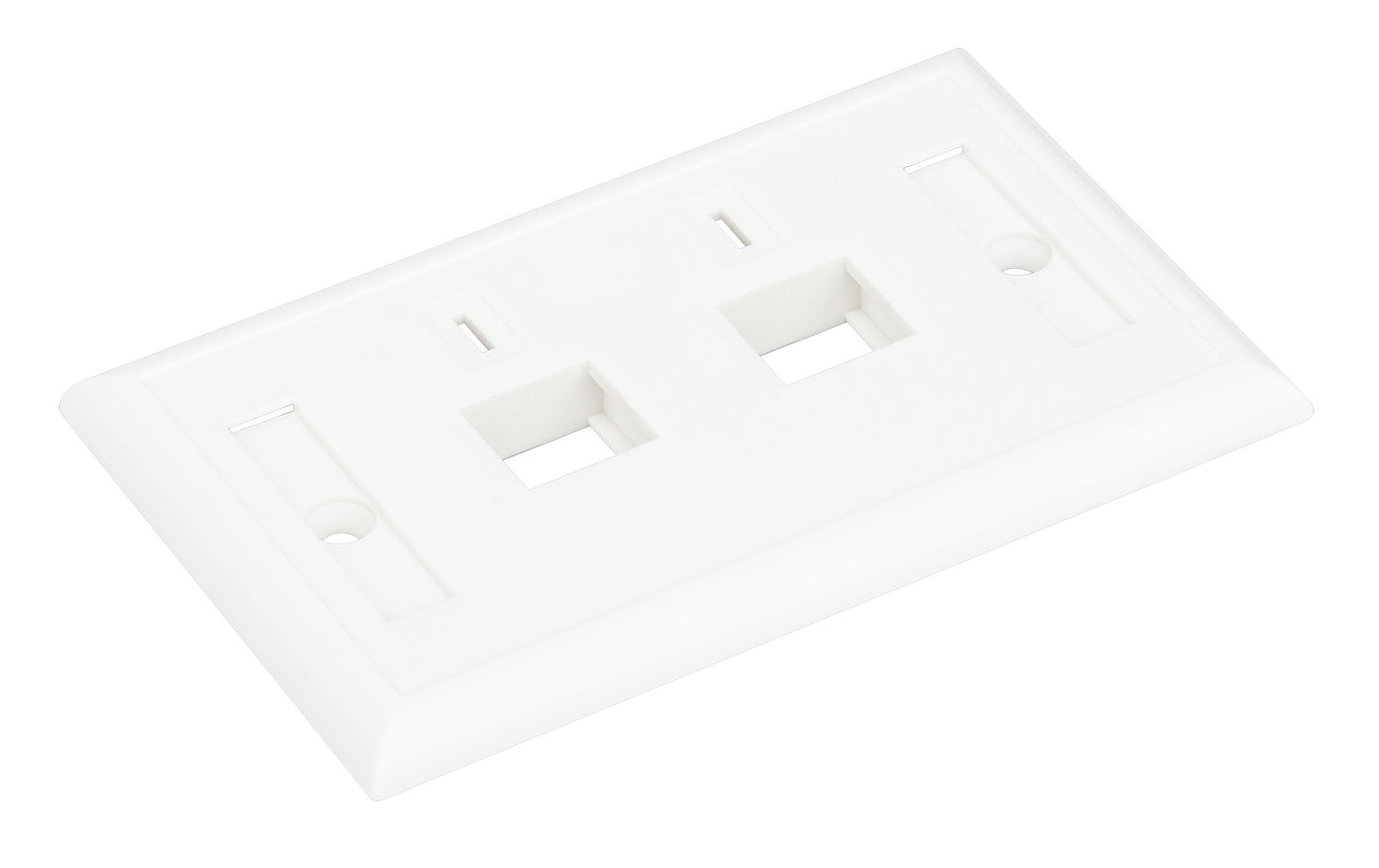 2-Outlet Keystone Wall Plate (Faceplate) Image 6