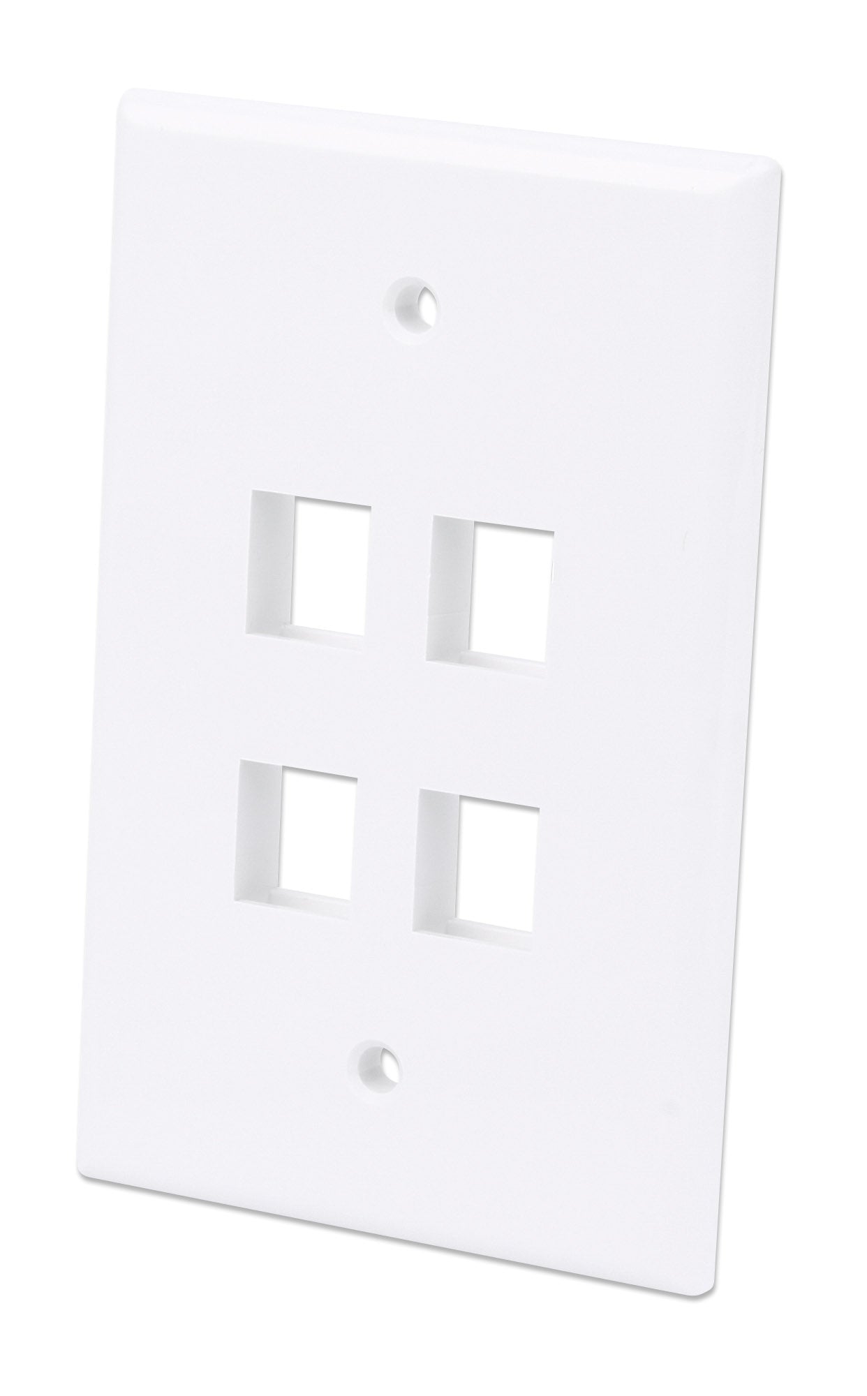 4-Outlet Oversized Keystone Wall Plate Image 1