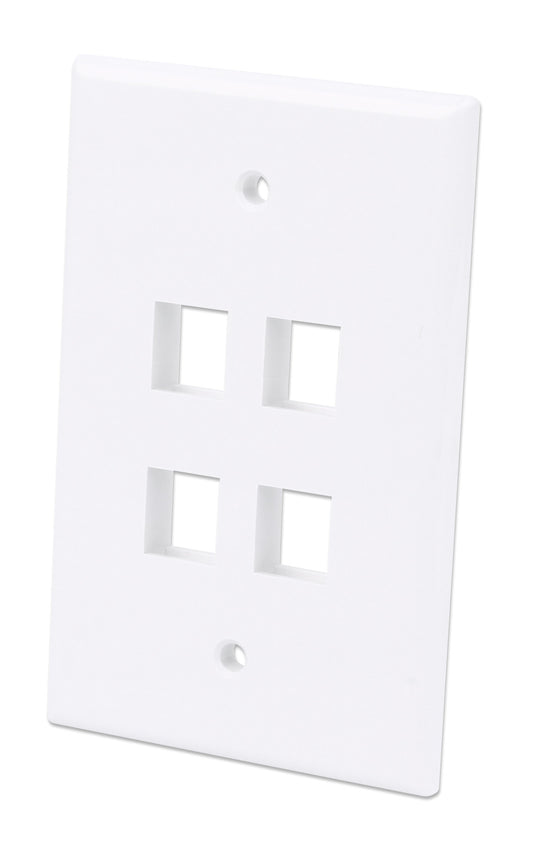 4-Outlet Oversized Keystone Wall Plate Image 1