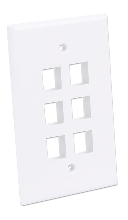 6-Outlet Oversized Keystone Wall Plate Image 3