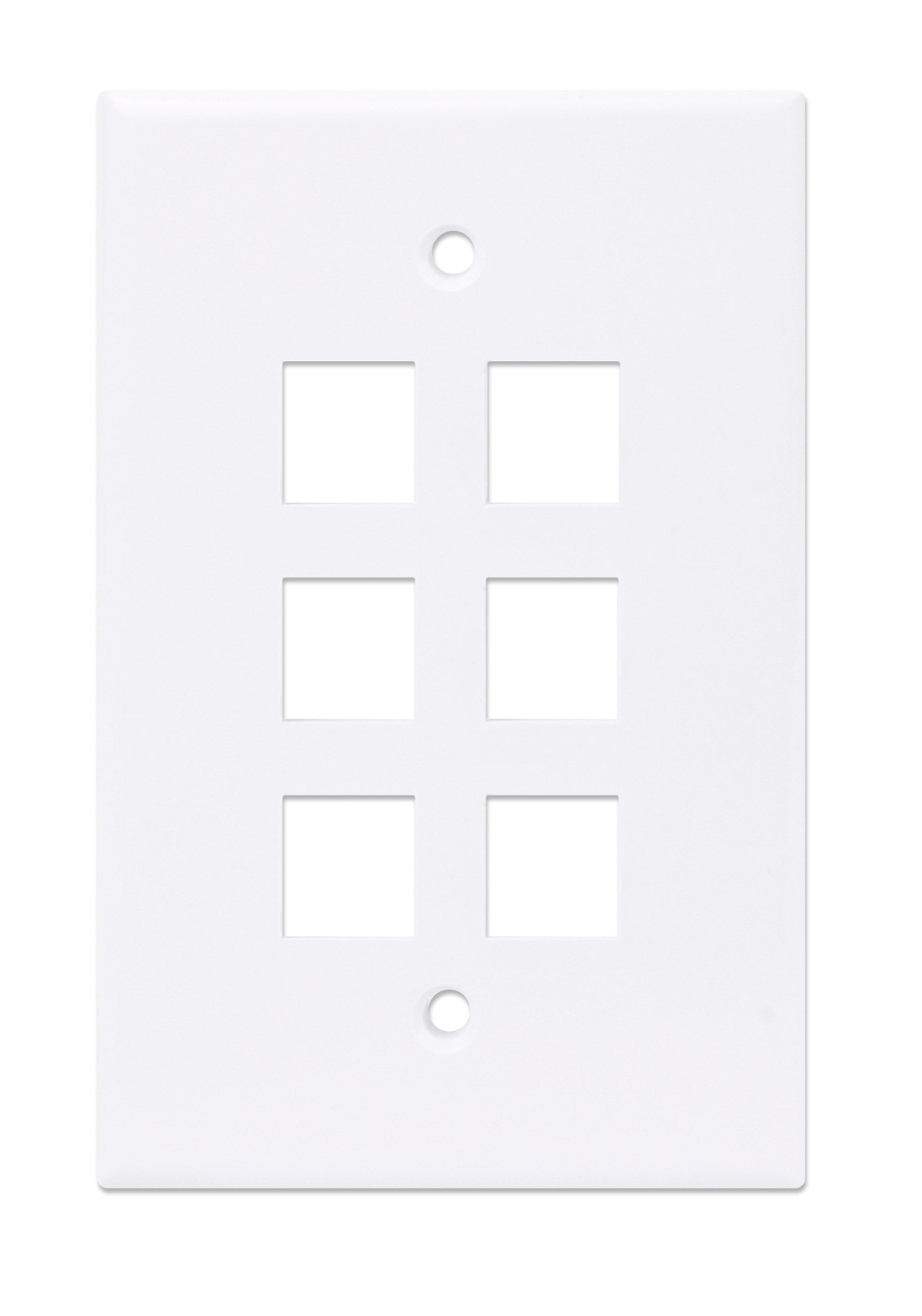 6-Outlet Oversized Keystone Wall Plate Image 4