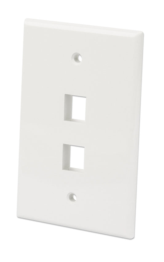 2-Outlet Oversized Keystone Wall Plate Image 1