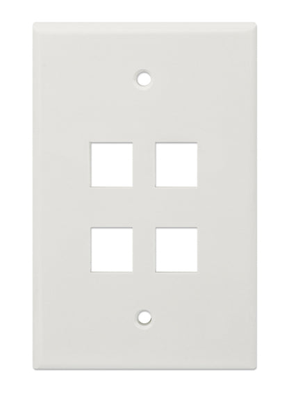 4-Outlet Oversized Keystone Wall Plate Image 4