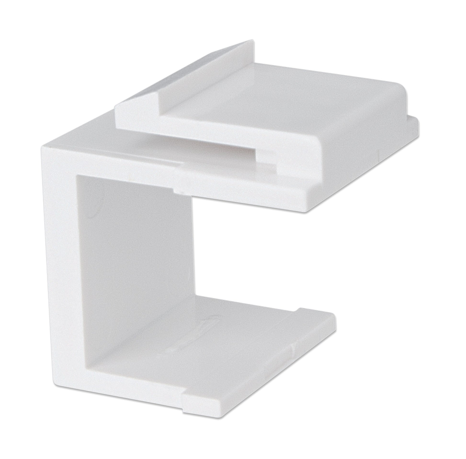 50-Pack Blank Keystone Jack Inserts for Wall Plates Image 2