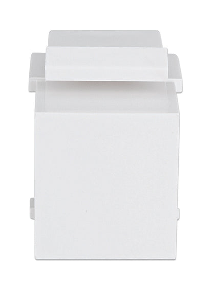 50-Pack Blank Keystone Jack Inserts for Wall Plates Image 5