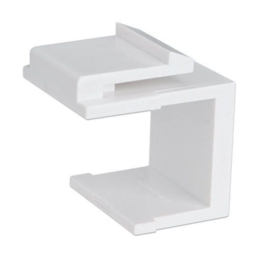 50-Pack Blank Keystone Jack Inserts for Wall Plates Image 1