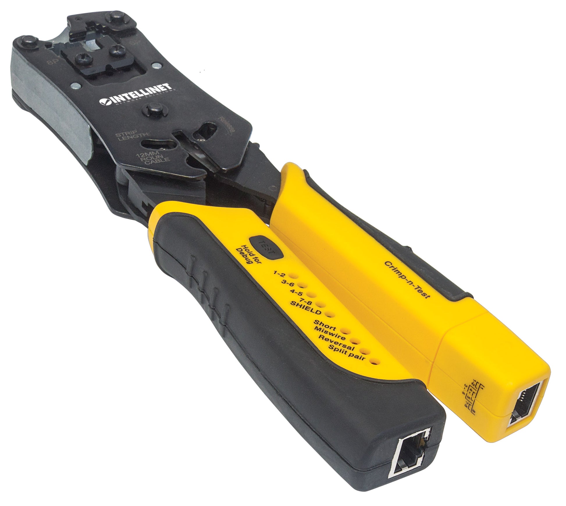 Universal Modular Plug Crimping Tool and Cable Tester Image 3