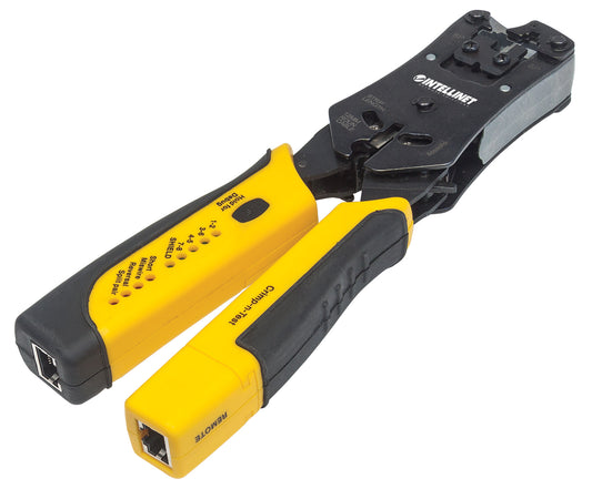 Universal Modular Plug Crimping Tool and Cable Tester Image 1