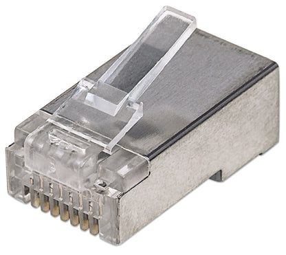 100-Pack Cat5e RJ45 Modular Plugs Pro Line Image 1