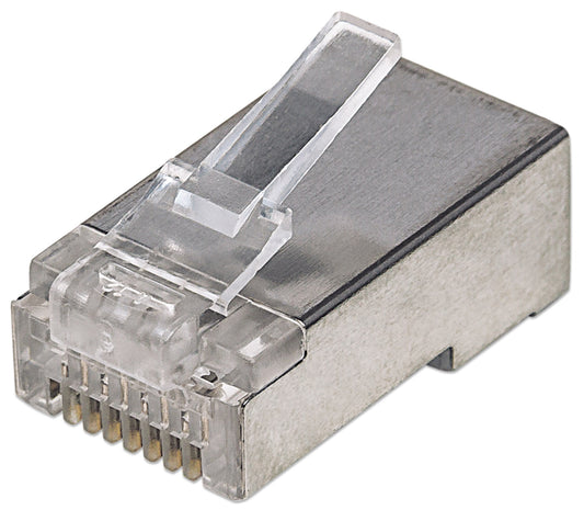100-Pack Cat5e RJ45 Modular Plugs Pro Line Image 1