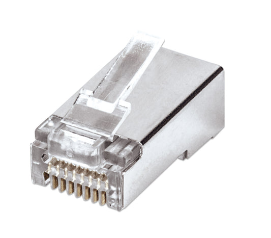50-Pack FastCrimp Cat6 RJ45 Modular Plugs Image 1