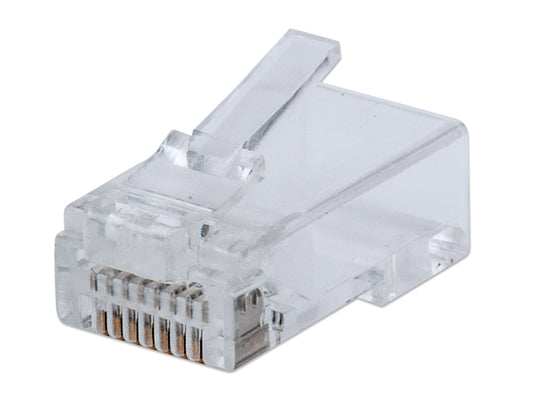 100-Pack FastCrimp Cat5e RJ45 Modular Plugs Image 1