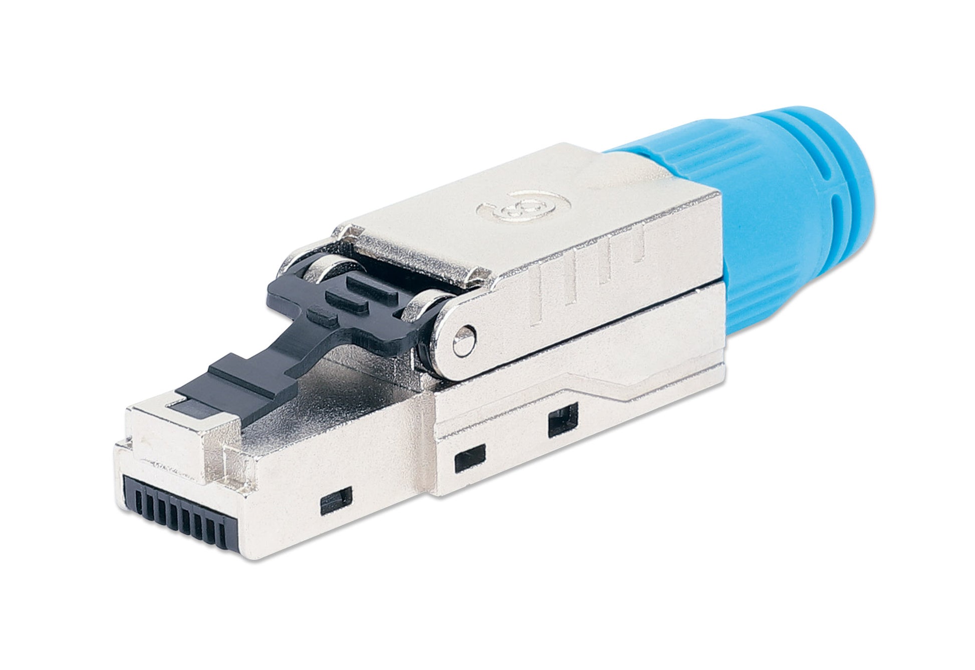 Cat8.1 40G Shielded Toolless RJ45 Modular Field Termination Plug Image 1