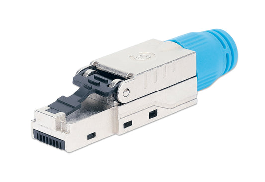 Cat8.1 40G Shielded Toolless RJ45 Modular Field Termination Plug Image 1