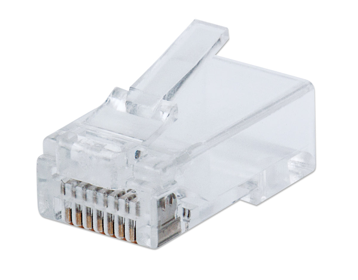 100-Pack Cat6 RJ45 Modular Plugs Image 1