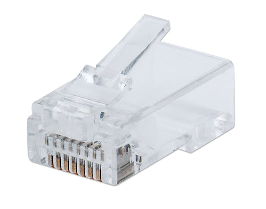 100-Pack Cat6 RJ45 Modular Plugs Image 1