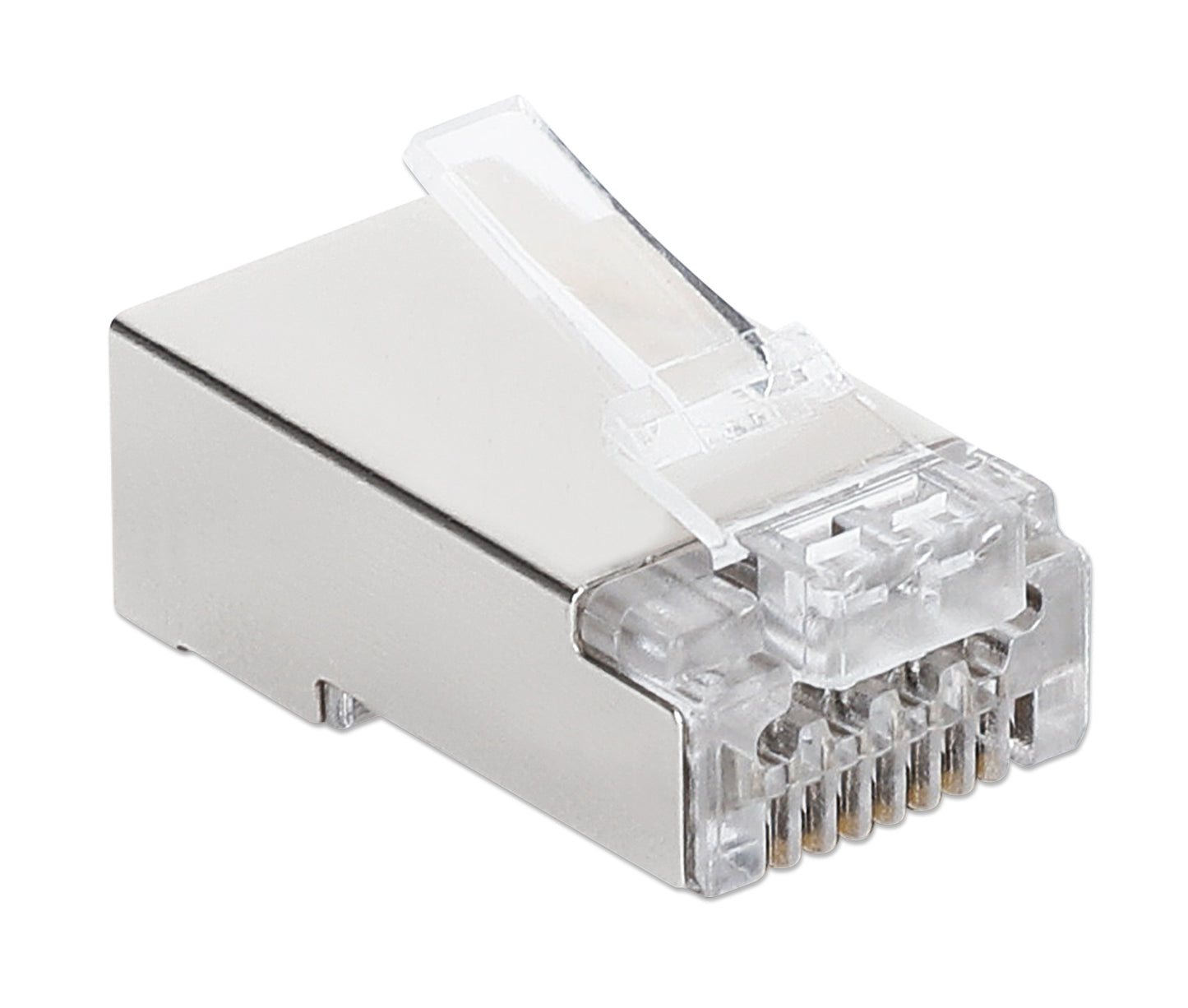 100-Pack FastCrimp Cat6a 10G Shielded RJ45 Modular Plugs Image 2