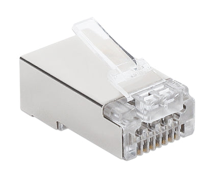 100-Pack FastCrimp Cat6a 10G Shielded RJ45 Modular Plugs Image 2