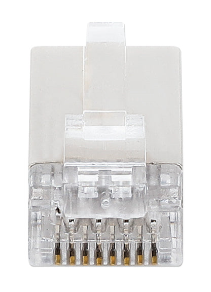 100-Pack FastCrimp Cat6a 10G Shielded RJ45 Modular Plugs Image 3