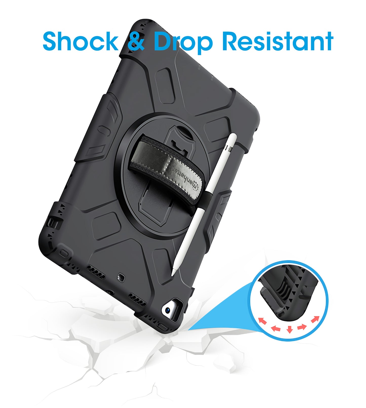Kickstand Hard Shell Case for iPad® 10.2" (8th & 9th Gen) Image 13