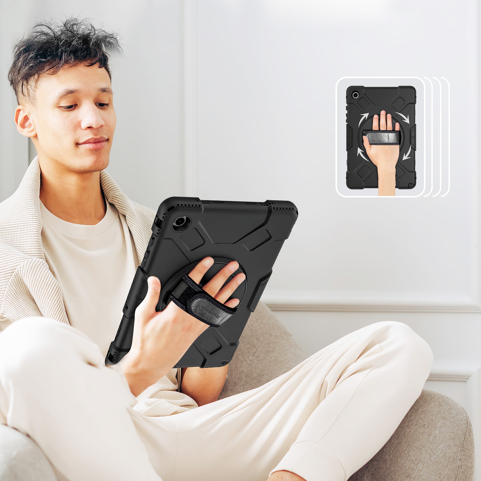 Kickstand Hard Shell Case for Samsung Galaxy Tab® A9+ (11") Image 8