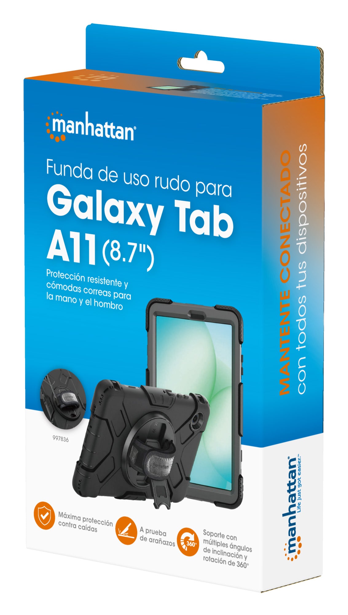 Kickstand Hard Shell Case for Samsung Galaxy Tab® A11 (8.7") Packaging Image 2