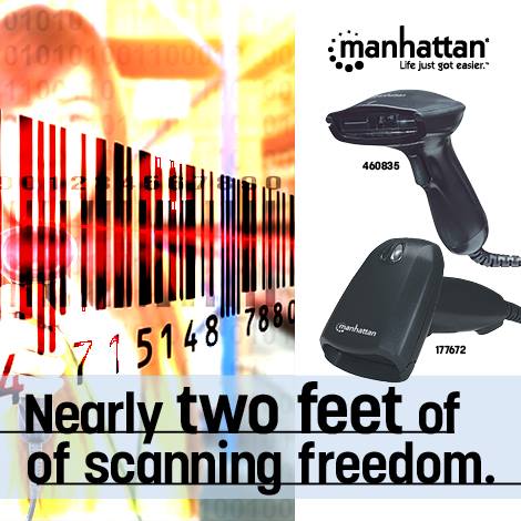 Long Range CCD Barcode Scanner Image 6