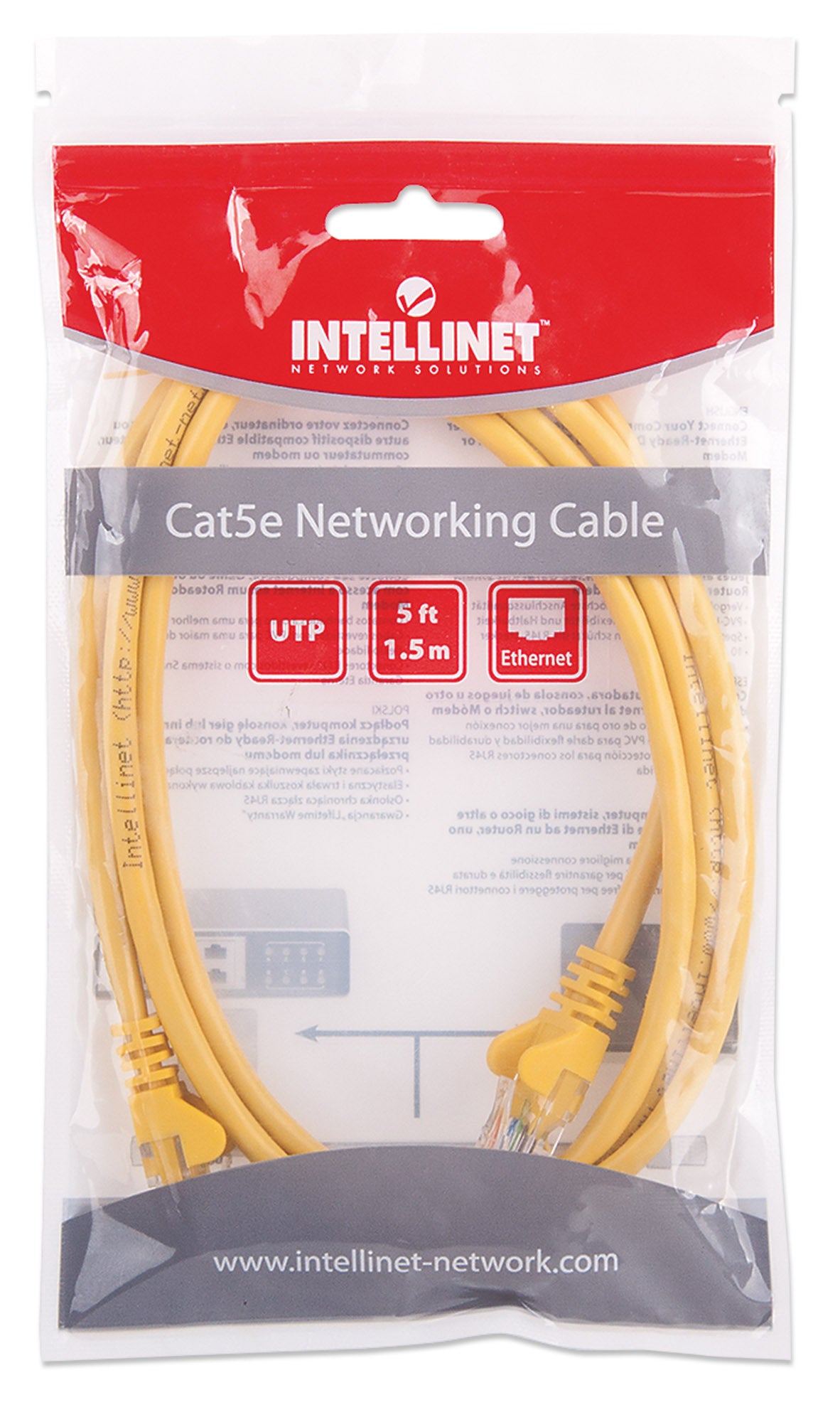 Network Cable, Cat5e, UTP Packaging Image 2