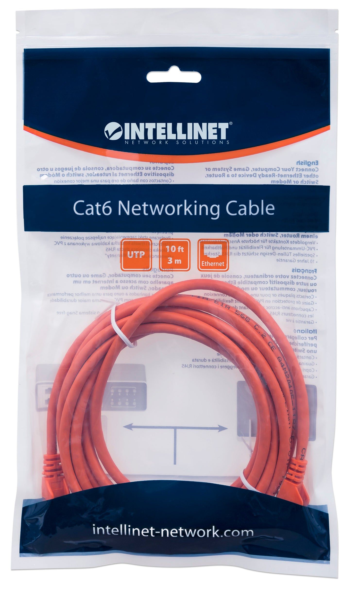 Network Cable, Cat6, UTP Packaging Image 2